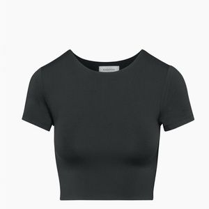 Aritzia Babaton Contour Crew Cropped T-Shirt